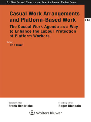 cover image of Casual Work Arrangements and Platform-Based Work